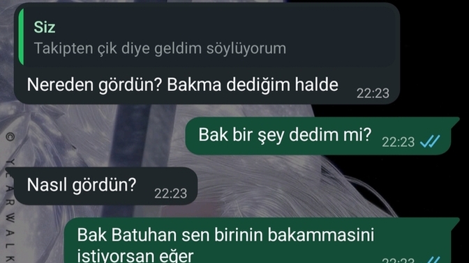 Sevgilim tüm uyarılarıma rağmen kadın takip ettim engellemekte haklı mıyım?