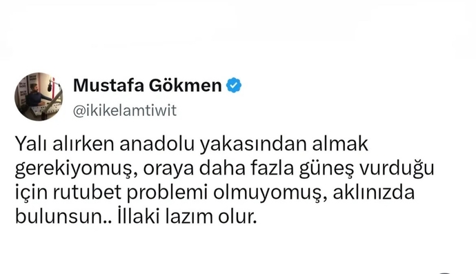 Bu da aklımın bir köşesini dursun, belki lazım olur dediğiniz şeyler var mı?