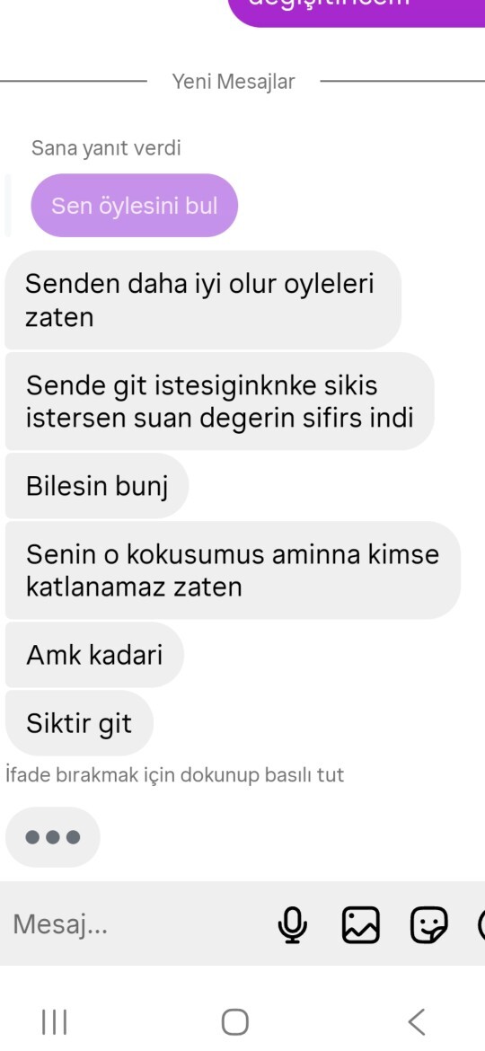4 yıllık sevgilim bunları yazdı, sonra pişman olur mu?
