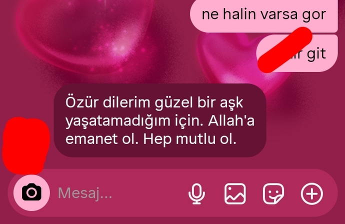 Sevgilim ezik olduğu için ayrıldım. Haksız mıyım?