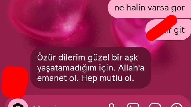 Sevgilim ezik olduğu için ayrıldım. Haksız mıyım?