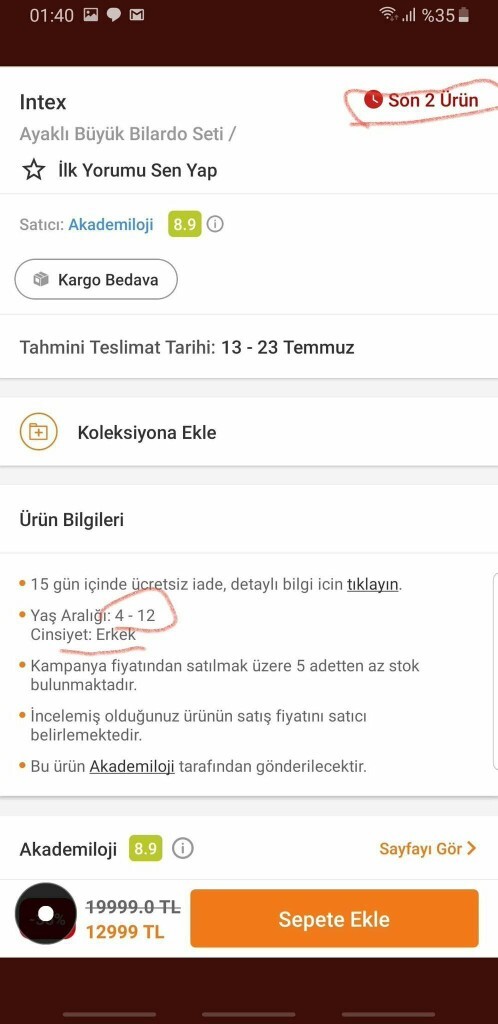 Pandemi zamanı Trendyol üzerinden çocuk satılıyordu bir ara o konu ne oldu?