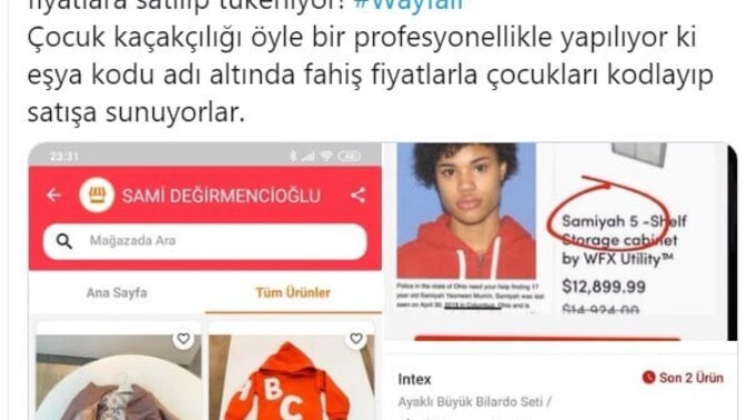 Pandemi zamanı Trendyol üzerinden çocuk satılıyordu bir ara o konu ne oldu?