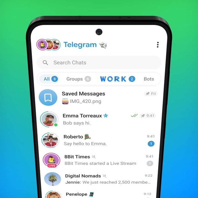 Düzgün bir insan mısınız testi: telefonunuzda telegram var mı?