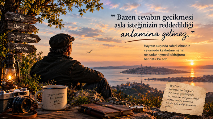 Bir cevabın gecikmesi, isteğimizin reddedildiği anlamına gelmez mi?