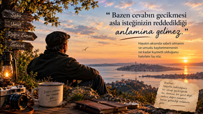 Bir cevabın gecikmesi, isteğimizin reddedildiği anlamına gelmez mi?