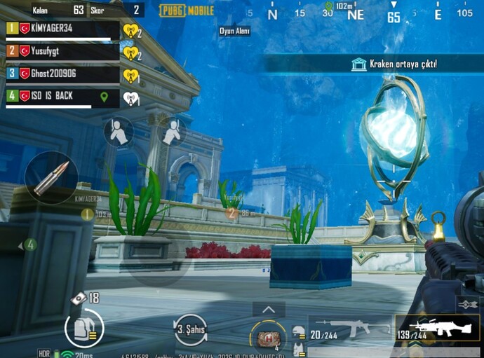 PUBG Mobile yeni gelen Aquaman güncellemesini nasıl buldunuz🌊?