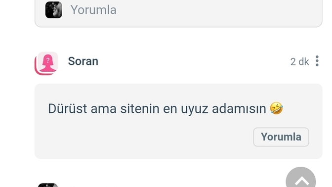Sitenin en uyuz adamı mıyım, yoksa bunu gizlice düşünen tek kişi o mu?