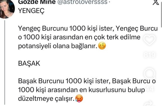 Yengeç ve başak kadınını nasıl bilirsiniz? ilişkilerde nasıldır?