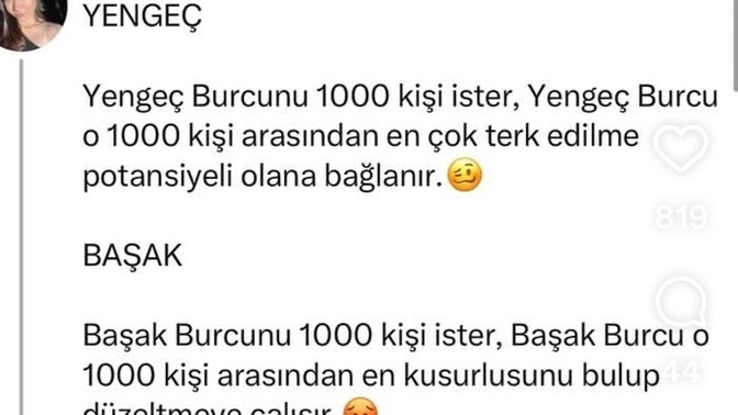 Yengeç ve başak kadınını nasıl bilirsiniz? ilişkilerde nasıldır?