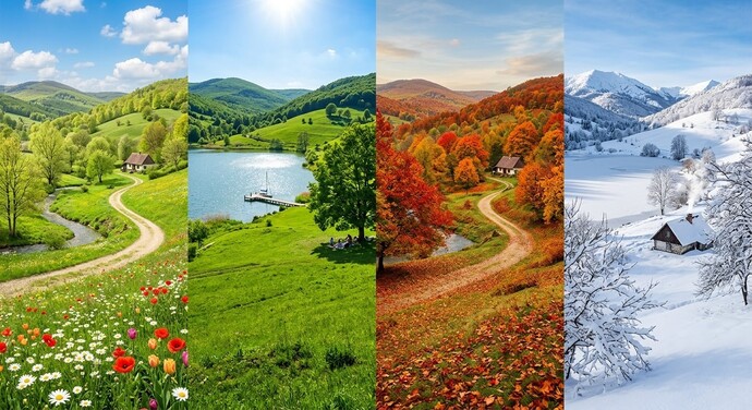 “Dört mevsimden birini hayatınız boyunca yaşamak zorunda kalsaydınız, hangisini seçerdiniz” 🍂❄️🌸☀️?