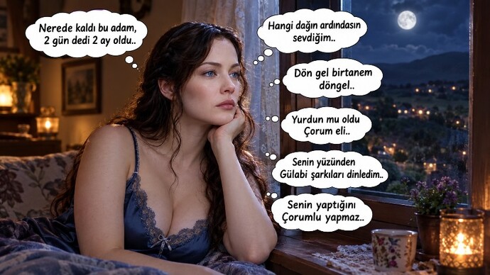 Parmağında yüzük var mı?