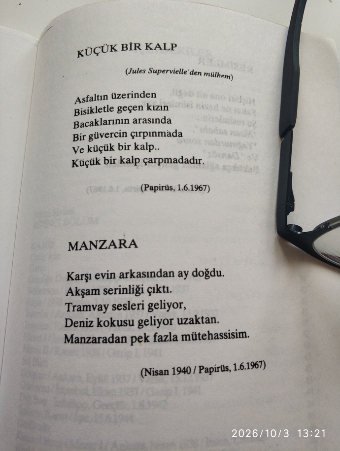 Orhan Veli Kanık bütün şiirleri sayfa 211