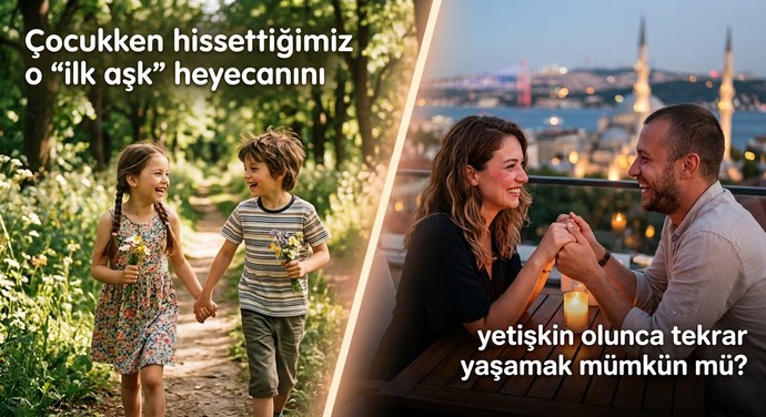 Çocukken hissettiğimiz o ilk aşk heyecanını yetişkin olunca tekrar yaşamak mümkün mü?