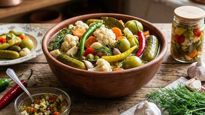 Karışık turşu sever misiniz beslenmenizdeki yeri nedir?
