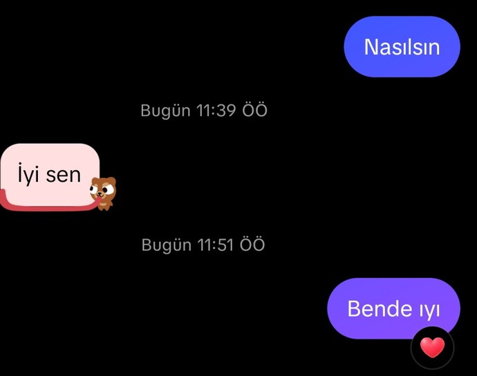 Şu sohbeti nasıl devam ettirirsiniz?