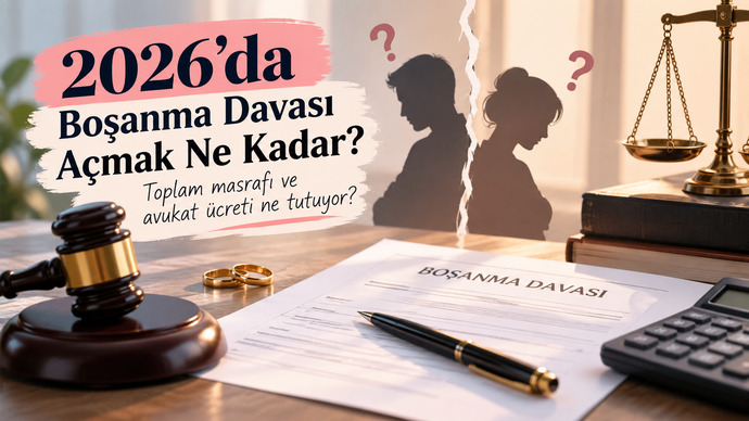 2026 boşanma davası açma ücreti ve masrafları görseli