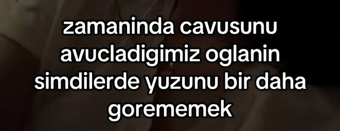 Sahsi erkegimizle simdi yabancı olmak Nasıl bi duygu sizce?