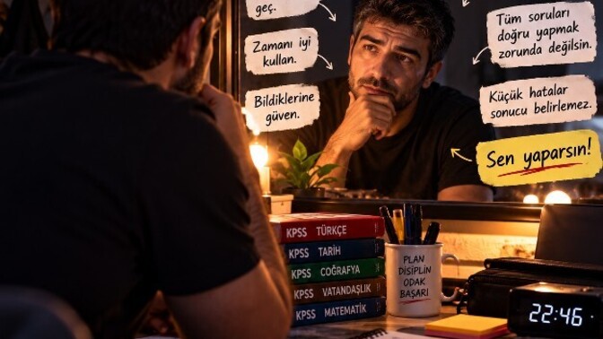 KPSS’ye girmeden önce kendinize söylediğiniz son cümle ne olurdu?