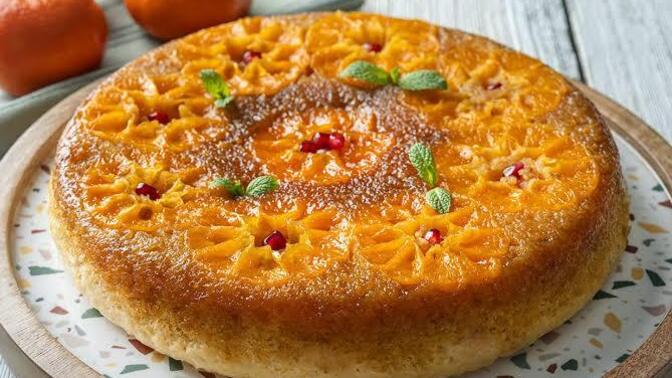 Mandalinalı kek sever misin, hazır mevsimide yavaştan gelmişken?