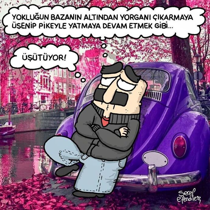 Yokluğuyla ruhunu üşüten, varlığıyla içini ısıtan biri var mı?