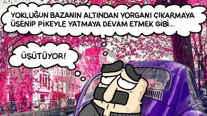 Yokluğuyla ruhunu üşüten, varlığıyla içini ısıtan biri var mı?