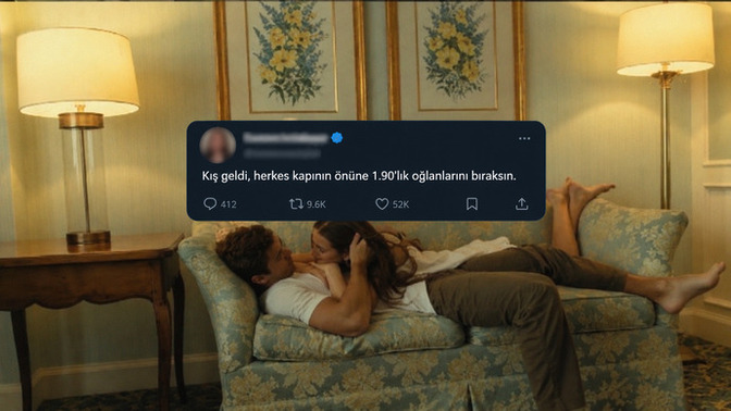 Kışın en iyi ısınma yöntemi kocaya sarılmak mıdır?