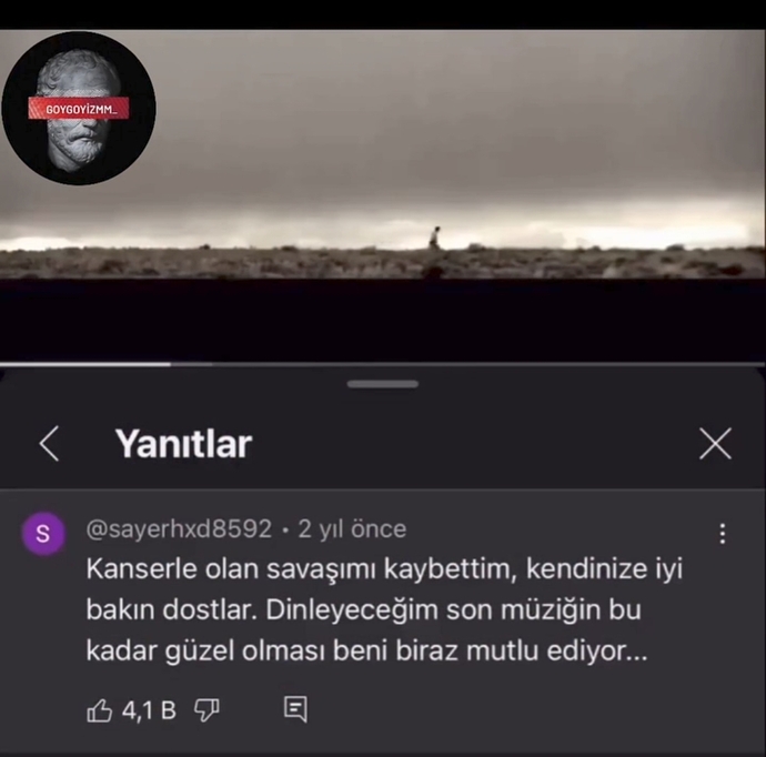 Son şarkı dinleyecek olsanız ne olurdu?