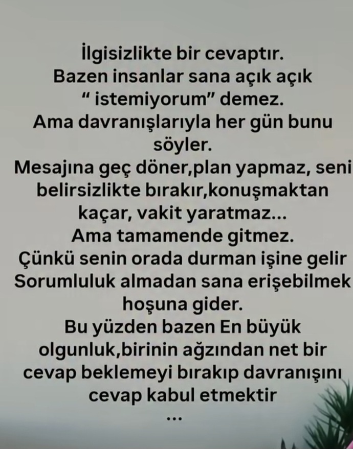 Çok sevdiğimiz ama bana iyi gelmeyen belirsiz ilişkide ne yapmalıyım?