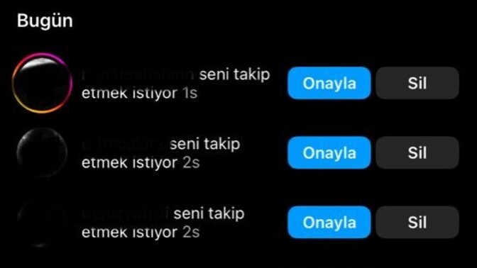 Instagram takip isteğini neden bekletiyor, beni tanımadığı için mi yoksa kasten mi?