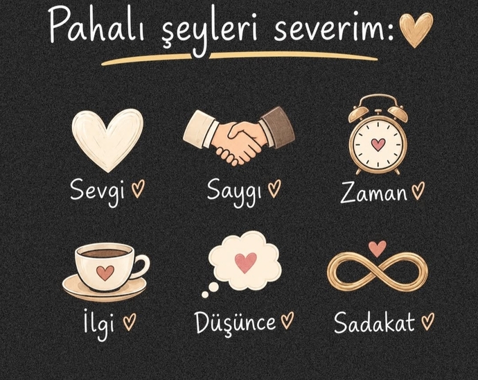 Pahalı şeyleri sever misin?