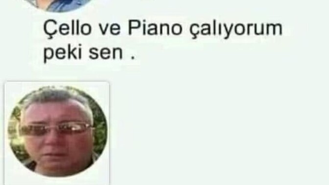 Peki siz ne çalıyor sunuz?