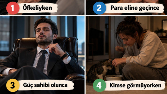 Hangisi insanın karakterini daha çok belli eder?