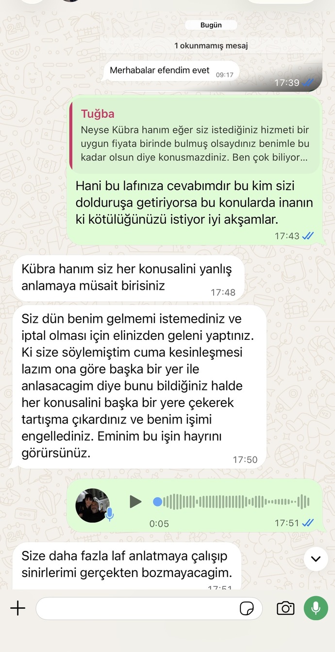 Temizlikçiyle ücret pazarlığında kim haklı: benim tavrım mı, onun tepkisi mi?