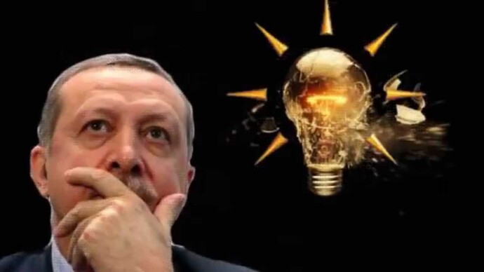 Ampul patladı mı şimdi?