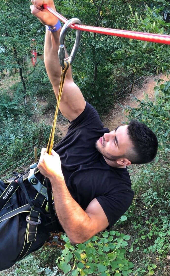 Kızlar böyle biri varda bizmi zipline yapmadık?