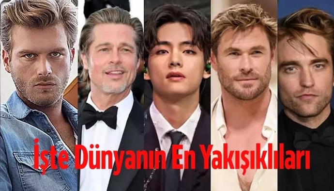 Dünyanın en yakışıklı erkekleri belli oldu. Sizce hangi ülkeden? Peki Türkiye kaçıncı sırada dersiniz 🙃?