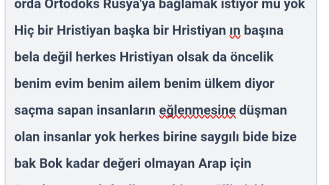 Neden Hristiyanlar birbirinin başına bela olmuyor, kimse kimseye “kardeşim” demek zorunda kalmıyor?