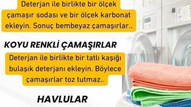 Çamaşır yıkamanın püf noktalarını biliyor musunuz?