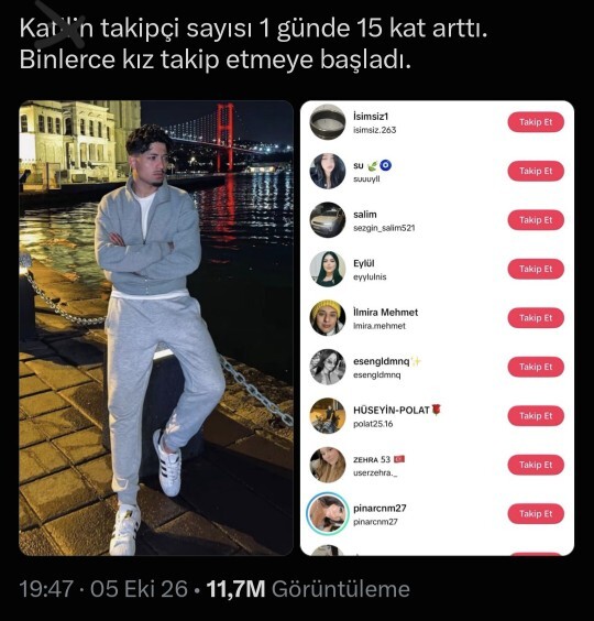 Sizce kadınların yüzde kaçı bu tarz erkeklerden hoşlanıyor?