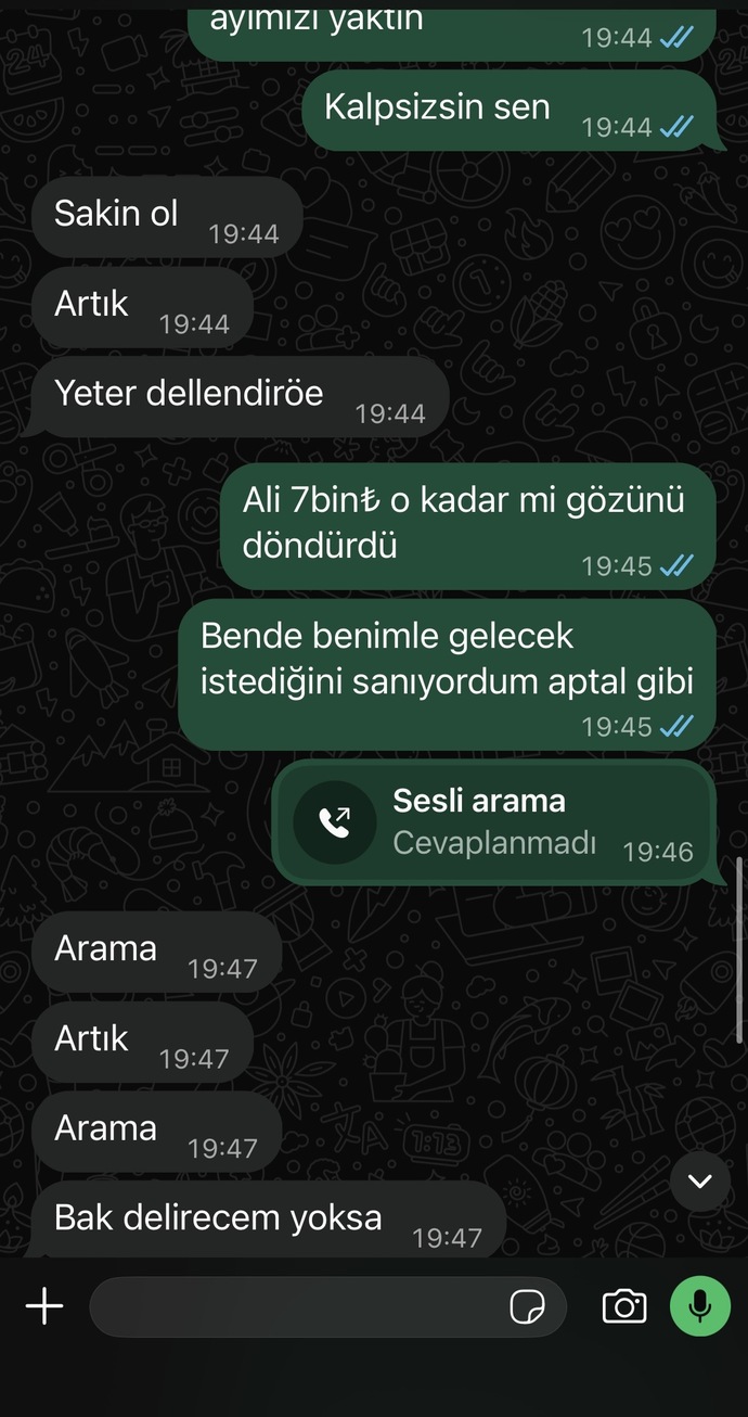 Sizce ayrılmak mi istiyor?