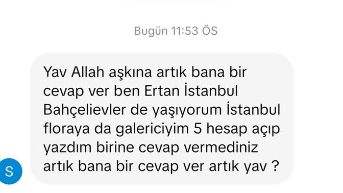 Sosyal medya üzerinden böyle mesajlar alıyor musunuz?