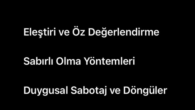 Seni uyutmayıp, düsündüren ne?