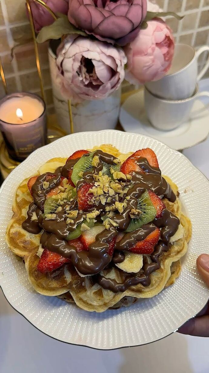 Kahvaltıda waffle olsa hayır diyebilir misin?