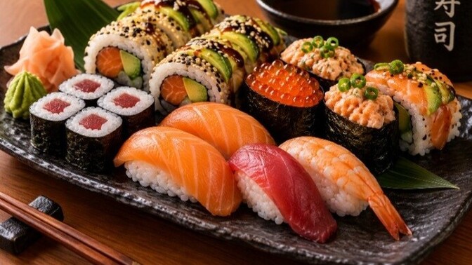 Suşiyle aranız nasıl, sever misiniz 🍣?