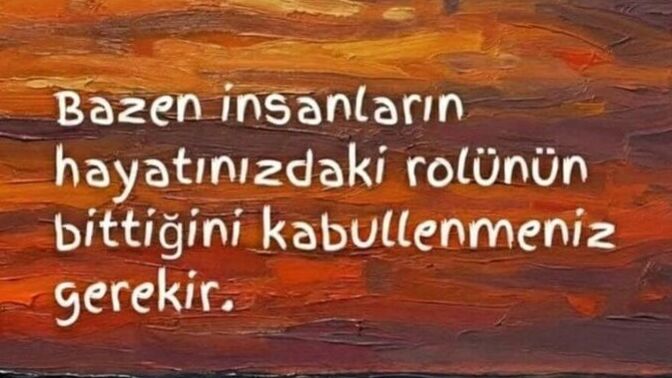 İnsan en çok neyi kabullendiğinde rahatlar?
