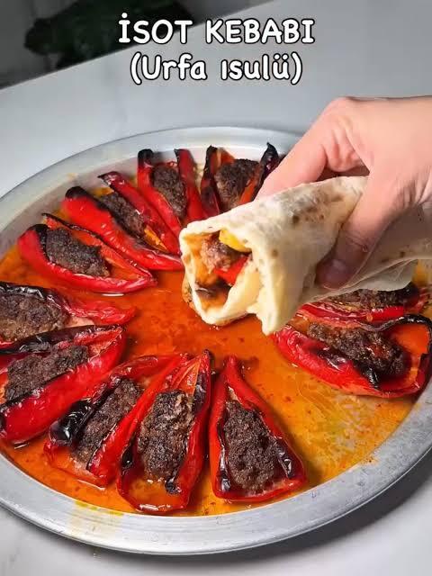 Fırında biber kebabı denediniz mi hiç?