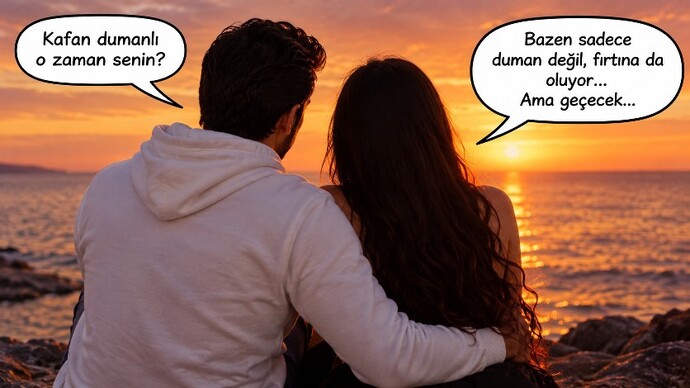 Deli misin, dertli misin?