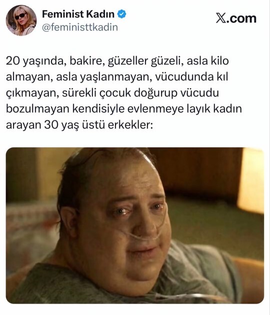 Kendi kusurlu olupta neden kusursuz kadın arar erkekler?
