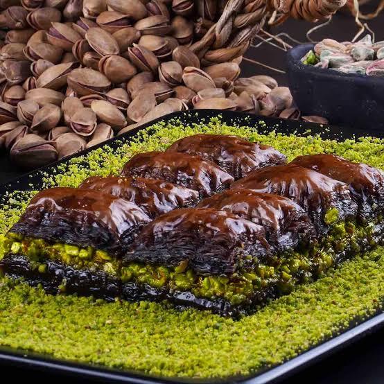 Çikolatalı baklava hiç yediniz mi?